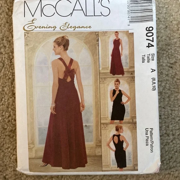 McCall's | Dresses | Evening Elegance Gown And Dress Mccalls Pattern 974 |  Poshmark